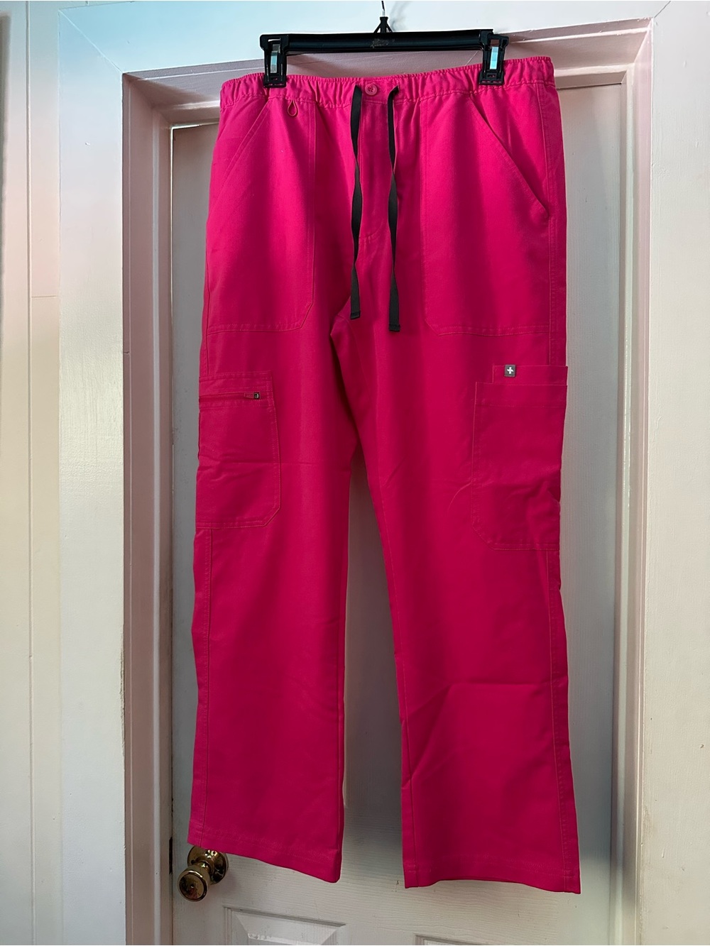 Figs Women Medical Pants in Hot Pink